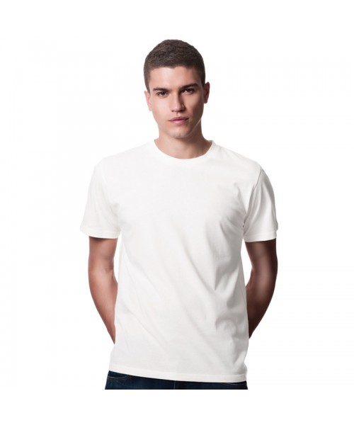 SnS 100% Rich Soft Ring spun White Cotton T-Shirt - Stars & Stripes