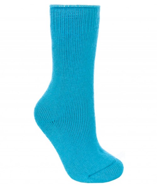 Plain LADIES FUZZ THERMAL SOCKS TRESPASS