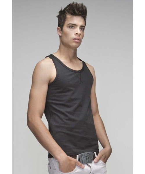 Plain T Shirt Vests SnS 100% Soft Cotton 165 gsm - Stars & Stripes