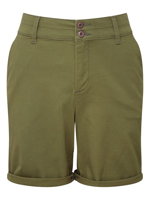 Plain shorts Women’s lightweight chino shorts Asquith & Fox 240 GSM