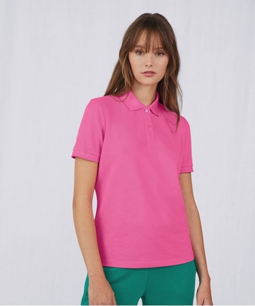 Plain Polo T-shirt B&C My Eco Polo 65/35 /Women B&C Collection 180 GSM