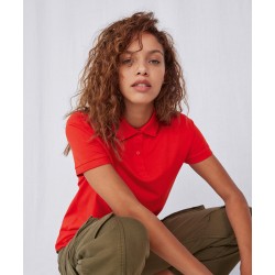 Plain Polo T-shirt B&C My Eco Polo 65/35 /Women B&C Collection 180 GSM