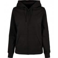 Plain Hoodie Women’s basic zip hoodie Build Your Brand Basic 270 GSM