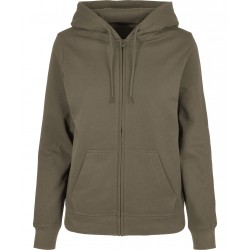 Plain Hoodie Women’s basic zip hoodie Build Your Brand Basic 270 GSM