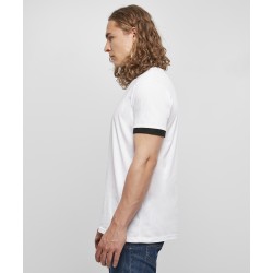 Plain T-shirt Ringer tee Build Your Brand Basic 140 GSM