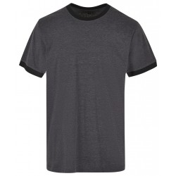 Plain T-shirt Ringer tee Build Your Brand Basic 140 GSM