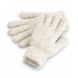 Plain Gloves Cosy ribbed-cuff gloves Beechfield