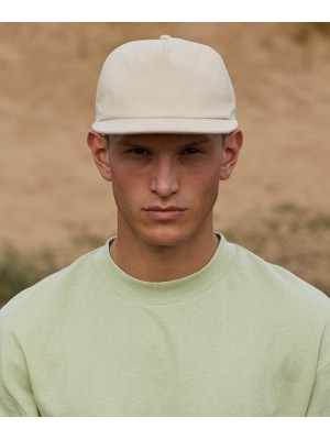 Plain Cap Organic cotton unstructured 5-panel cap Beechfield