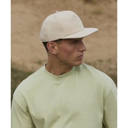 Plain Cap Organic cotton unstructured 5-panel cap Beechfield