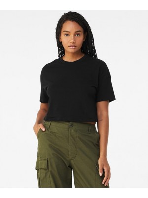 Plain Crop tee Women’s Jersey crop tee Bella+Canvas 145 GSM