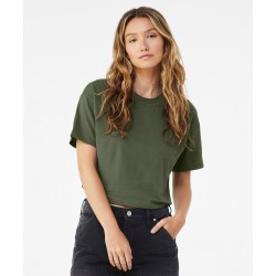 Plain Crop tee Women’s Jersey crop tee Bella+Canvas 145 GSM