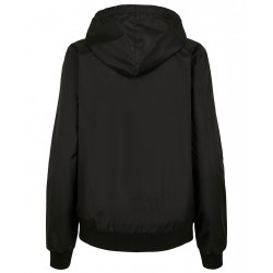 Plain Windrunner jacket Women’s two-tone tech windrunner jacket Build Your Brand 130 GSM