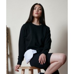 Plain Cropped crew Women’s terry cropped crew Build Your Brand 240 GSM