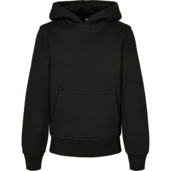 Plain Hoodie Organic kids basic hoodie Build Your Brand 420 GSM