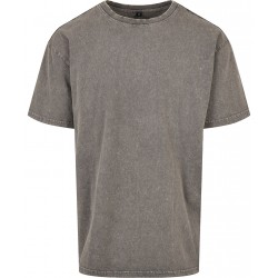 Acid washed heavy oversized tee 240gsm