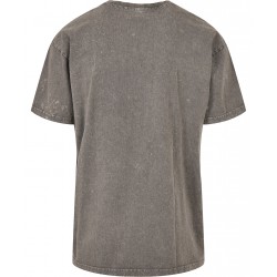 Plain T-Shirt Acid washed heavy oversized tee Build Your Brand 240 GSM