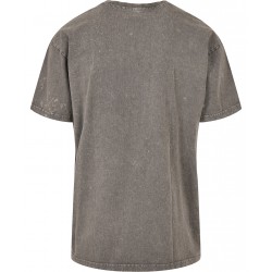 Acid washed heavy oversized tee 240gsm