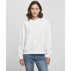 Plain Sweatshirt Women’s oversized crew neck sweatshirt Build Your Brand 300 GSM