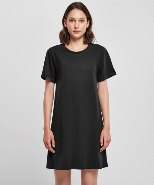 Plain T-shirt dress Women’s tee dress Build Your Brand 200 GSM