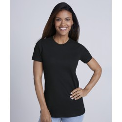 Plain T-shirt Softstyle™ CVC women’s t-shirt Gildan 156 GSM