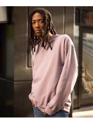 Plain Sweatshirts Softstyle邃｢ midweight fleece adult crew neck Gildan 285 GSM