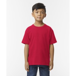 Plain T-shirt Softstyle™ midweight youth t-shirt Gildan 183 GSM