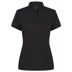 Plain T-shirt Women’s recycled polyester polo shirt Henbury 200 GSM