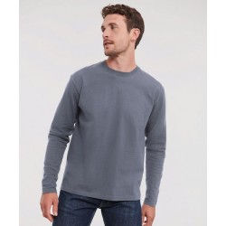 Plain T-Shirts Classic long sleeve T Russell Europe 180GSM