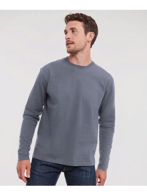 Plain T-Shirts Classic long sleeve T Russell Europe 180GSM