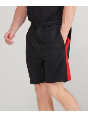Plain shorts  Knitted shorts with zip pockets Finden & Hales 250 GSM