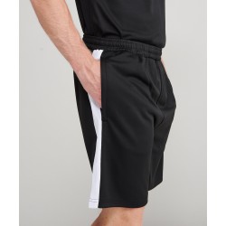 Plain shorts  Knitted shorts with zip pockets Finden & Hales 250 GSM