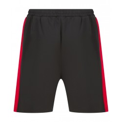 Plain shorts  Knitted shorts with zip pockets Finden & Hales 250 GSM