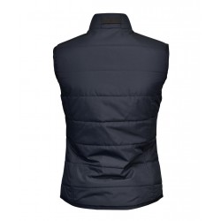 Plain Gilet Women’s Hudson horizontal quilted gilet Nimbus 65 GSM