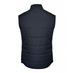 Plain Gilet Hudson horizontal quilted gilet Nimbus 65 GSM