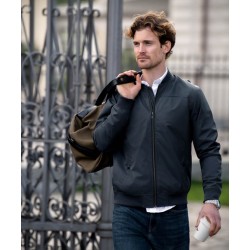 Plain Jacket Bleecker authentic bomber jacket Nimbus 139 GSM