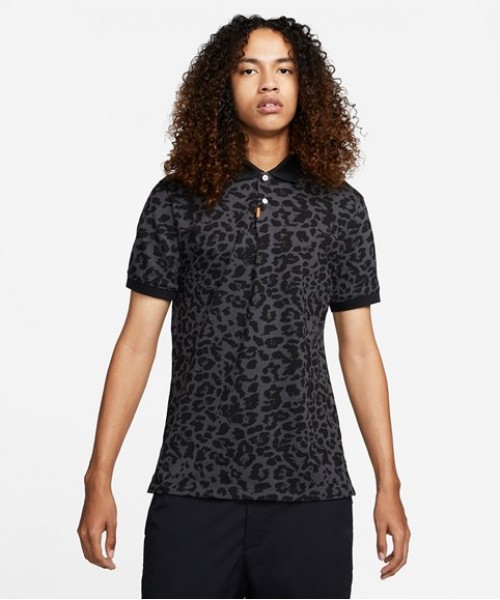 Plain Polo-Shirt Nike polo golf primal print slim Nike 240 GSM