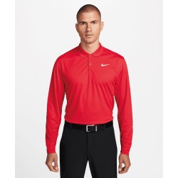 Plain Polo-Shirt Nike Dri-FIT Victory solid long sleeve polo Nike
