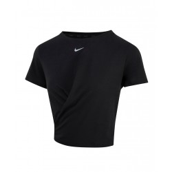 Plain T-Shirt Women’s Nike One Luxe Dri-FIT short sleeve standard twist top Nike