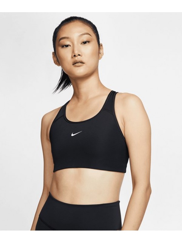 Plain Sports Bra Women's Nike Dri-FIT Swoosh one-piece bra Nike