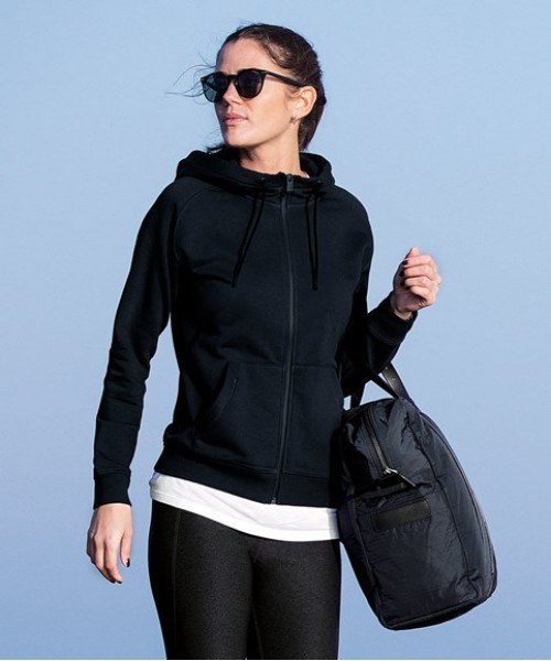 Plain Sweatshirt Women’s Lenox hooded full-zip sweatshirt Nimbus Play 300 GSM