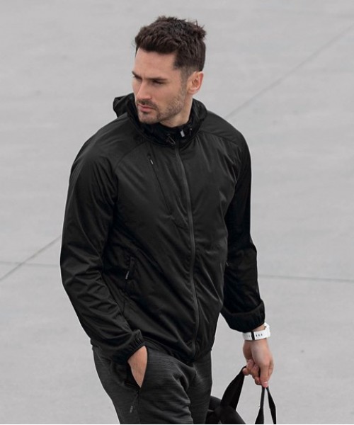 Plain Jacket Fargo hooded softshell jacket Nimbus Play 165 GSM