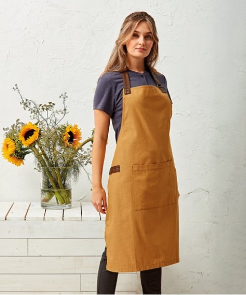 Plain Apron Annex Oxford bib apron Premier 220 GSM