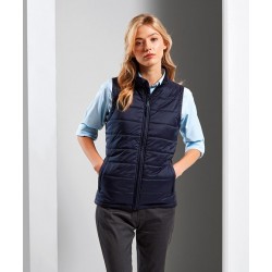 Plain Gilet Women’s ‘Recyclight’ padded gilet Premier 38 GSM