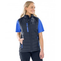 Plain Gilet compass padded softshell gilet Result Genuine Recycled 280 GSM