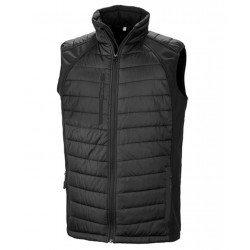 Plain Gilet compass padded softshell gilet Result Genuine Recycled 280 GSM