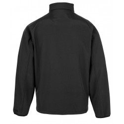 Plain Jacket Men's recycled 2-layer printable softshell jacket Result Genuine Recycled 280 GSM