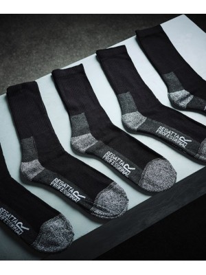 Plain Socks Pro 5-pack work socks Regatta Professional