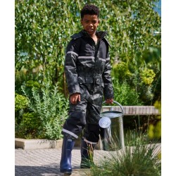 Plain Coverall Kids Rancher waterproof insulated coverall Regatta Junior 185 GSM