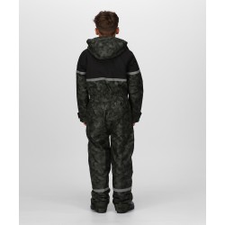 Plain Coverall Kids Rancher waterproof insulated coverall Regatta Junior 185 GSM