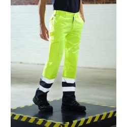 Plain Trousers Pro hi-vis cargo trousers Regatta High Visibility 270 GSM
